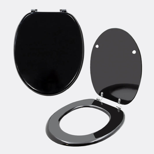 Black Gloss Toilet Seat