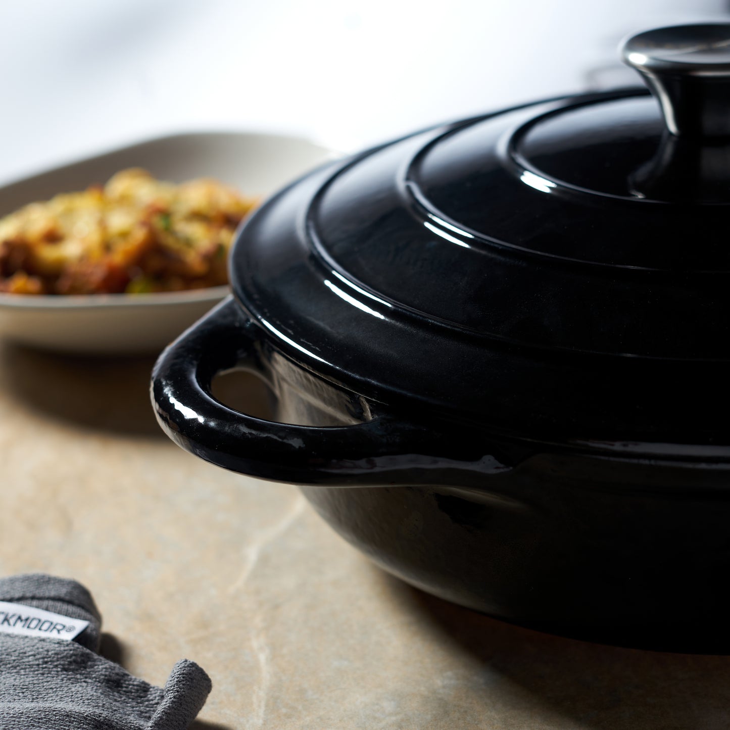 3-Piece Black Cast Iron Cookware Set