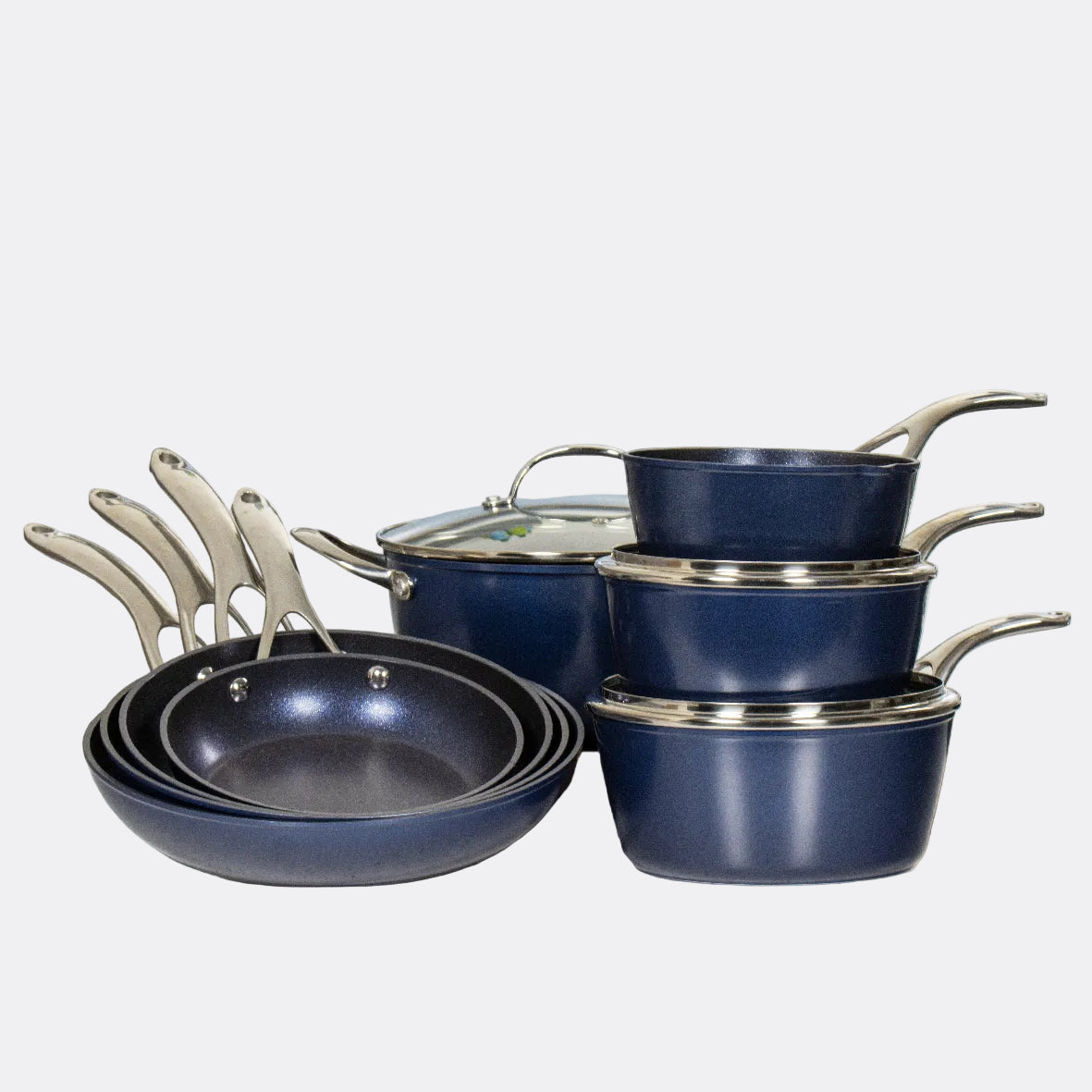 Blue Pro 8-Piece Pan Set