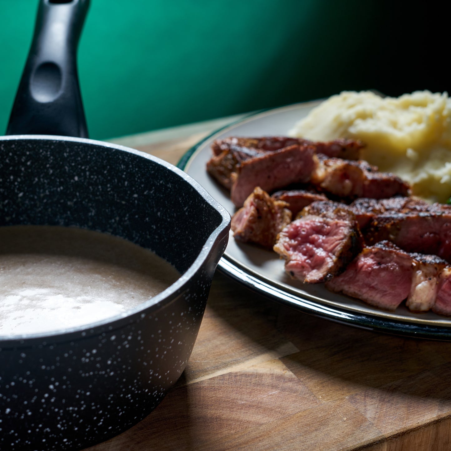 Classic 16cm Black Non Stick Milk Pan