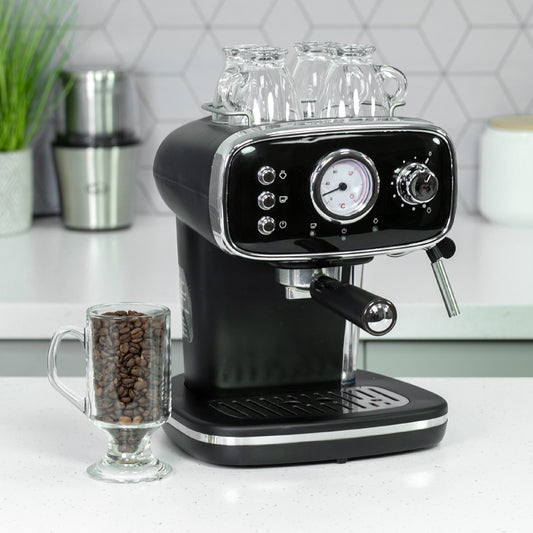 Quest Coffee Machine with Milk Frother