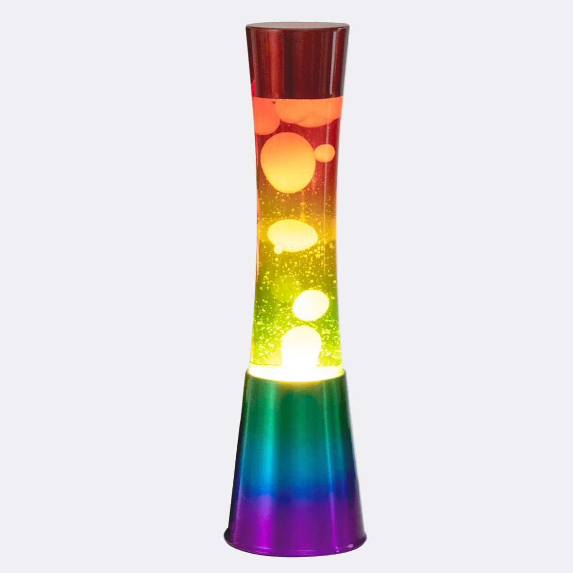 40cm Rainbow Lava Lamp