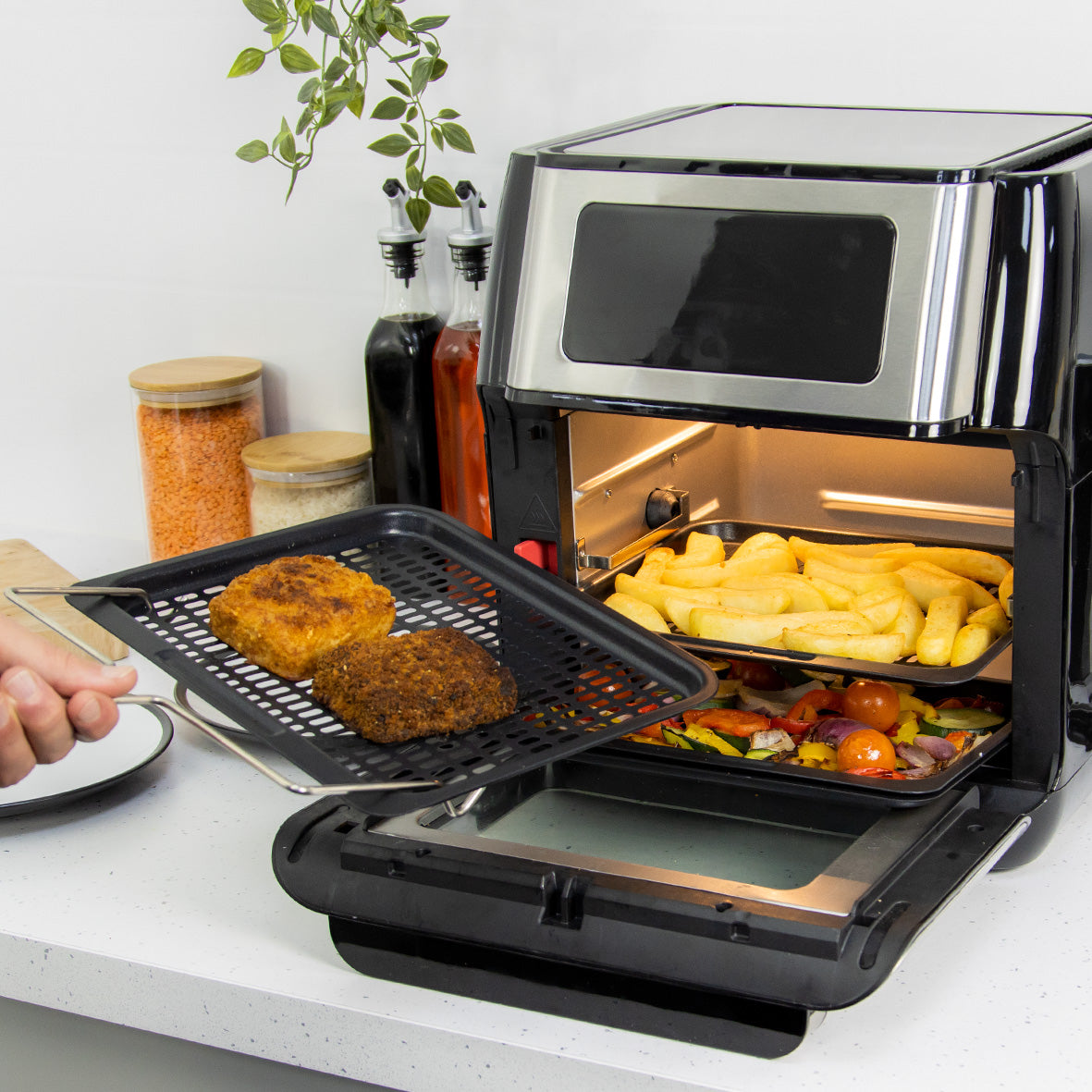 12L Digital Air Fryer Oven, by Quest