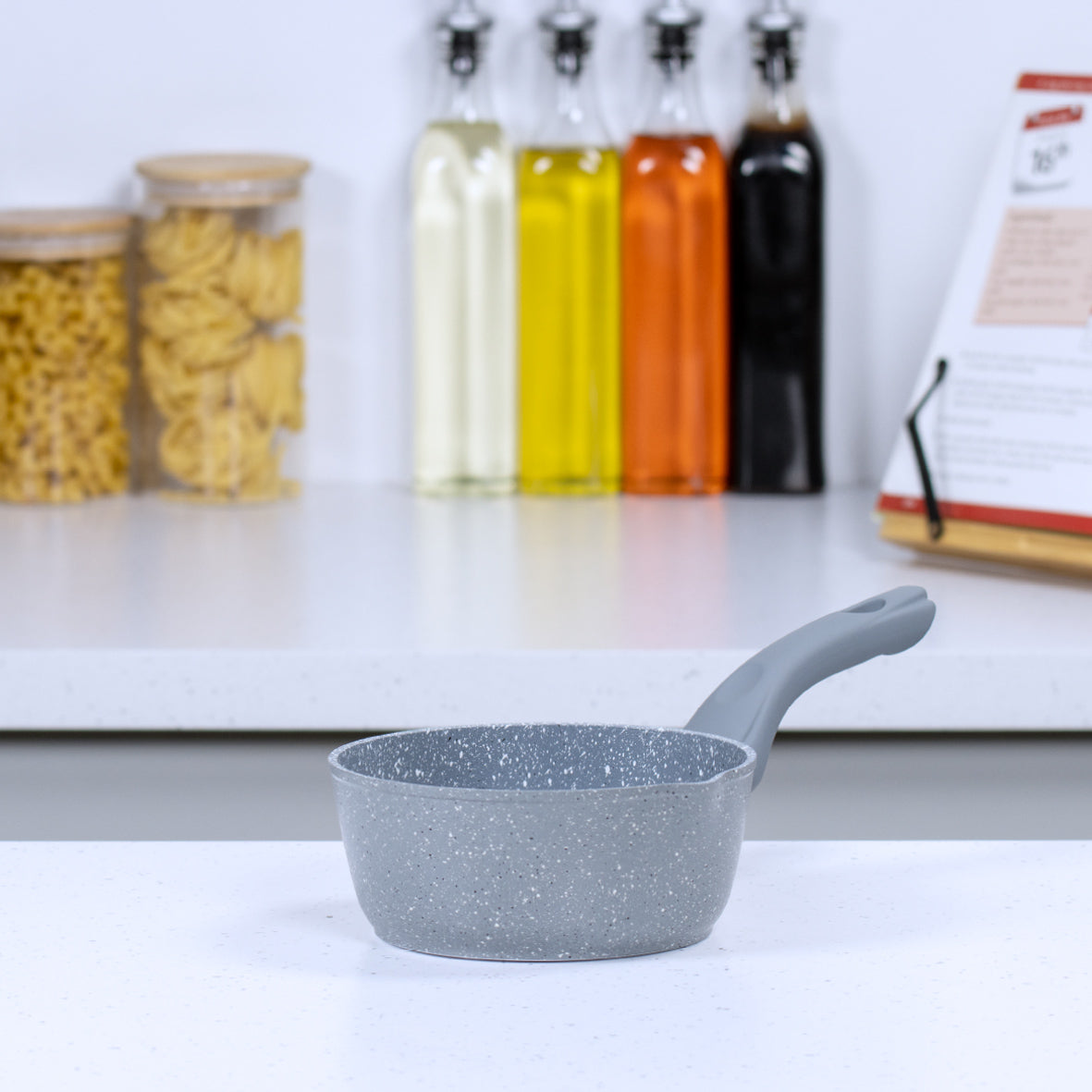 Classic 16cm Grey Non Stick Milk Pan