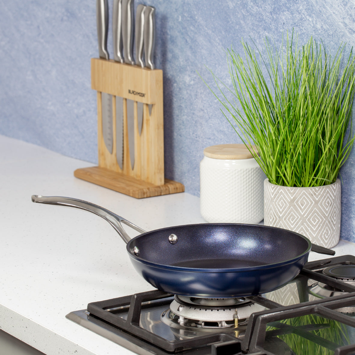 Blue Pro 24cm Non Stick Frying Pan
