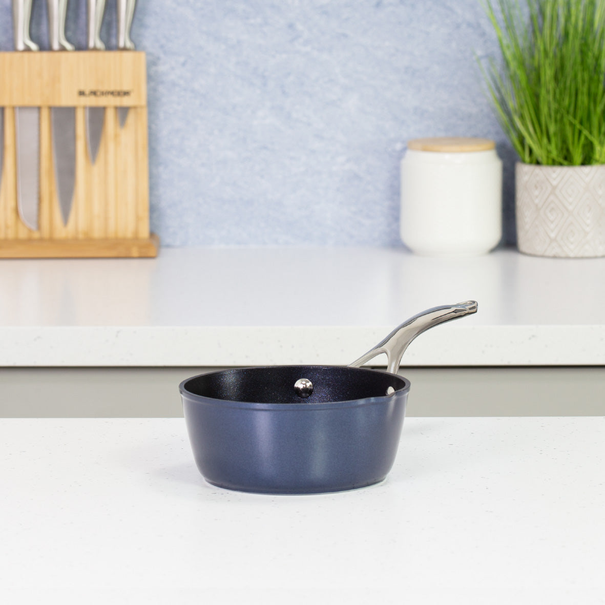 Blue Pro 16cm Non Stick Milk Pan