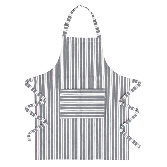 Kitchen Apron with Pocket - Grey