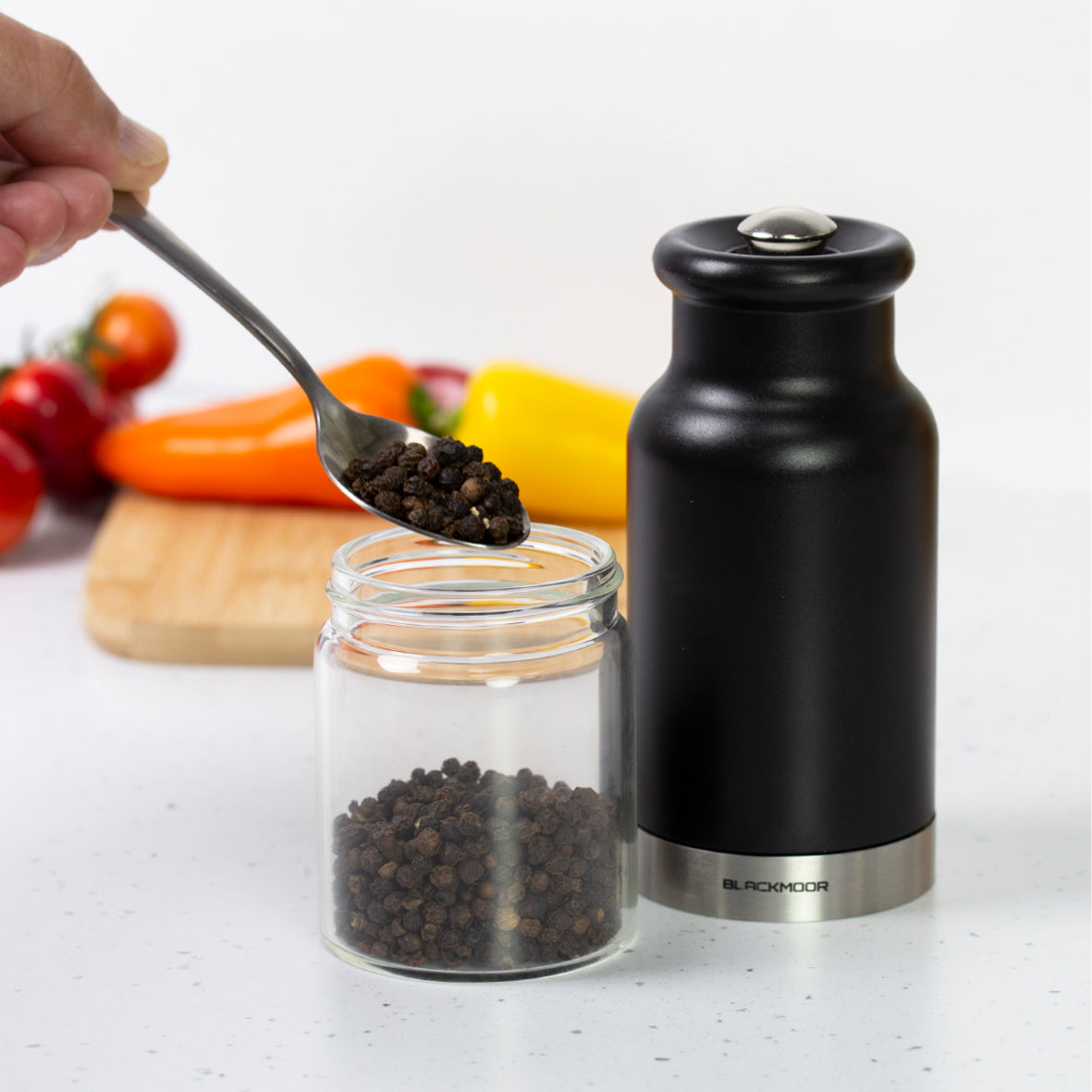 Gravity Salt And Pepper Mills - Black